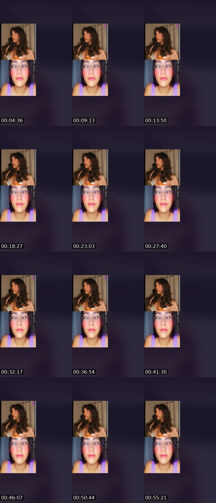 Contact-sheet preview of 🫧🐆Mandy 🧸✨'s Liveme recording