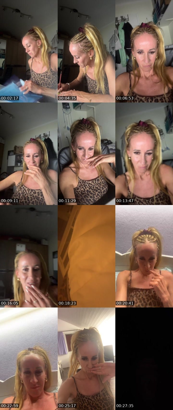 Contact-sheet preview of Soso2222's Liveme recording