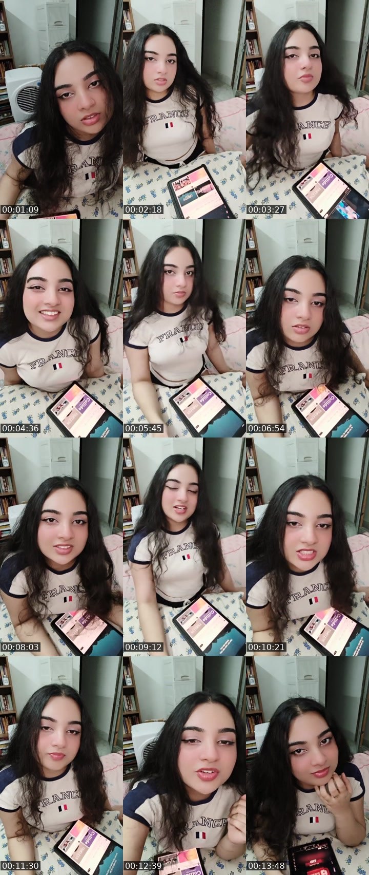 Contact-sheet preview of kittycat1's Liveme recording
