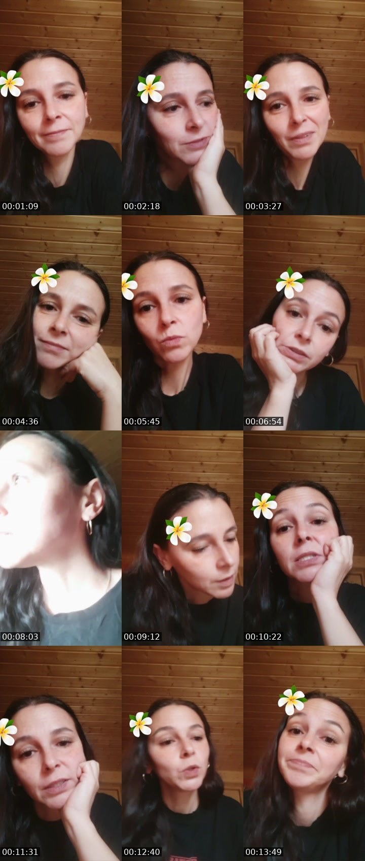 Contact-sheet preview of Sekhmi_Glow's Liveme recording