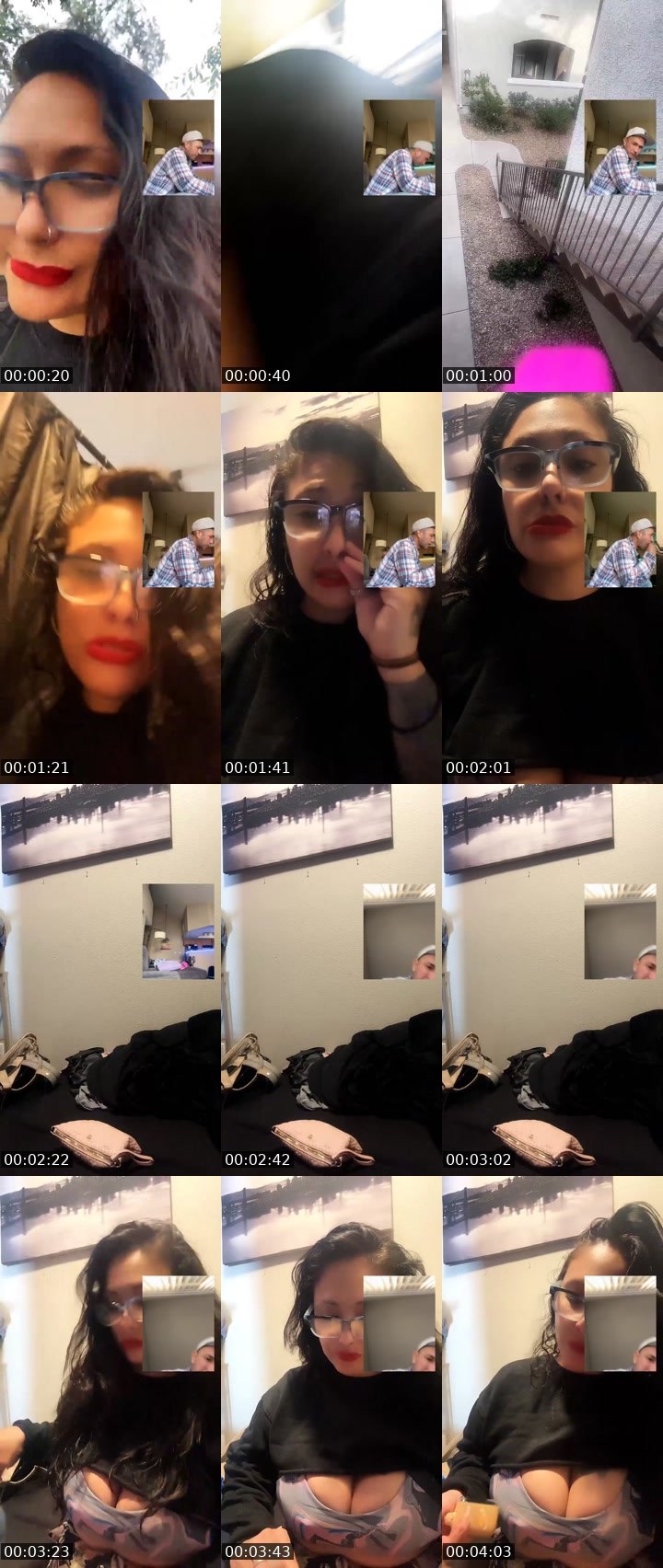 Contact-sheet preview of Sinner2High4L🔥's Liveme recording