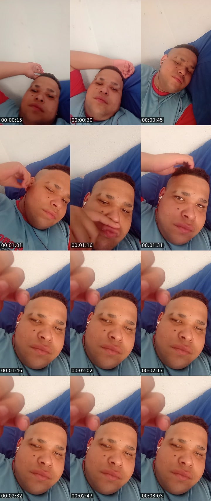 Contact-sheet preview of 🇧🇷 meu amor tu's Liveme recording