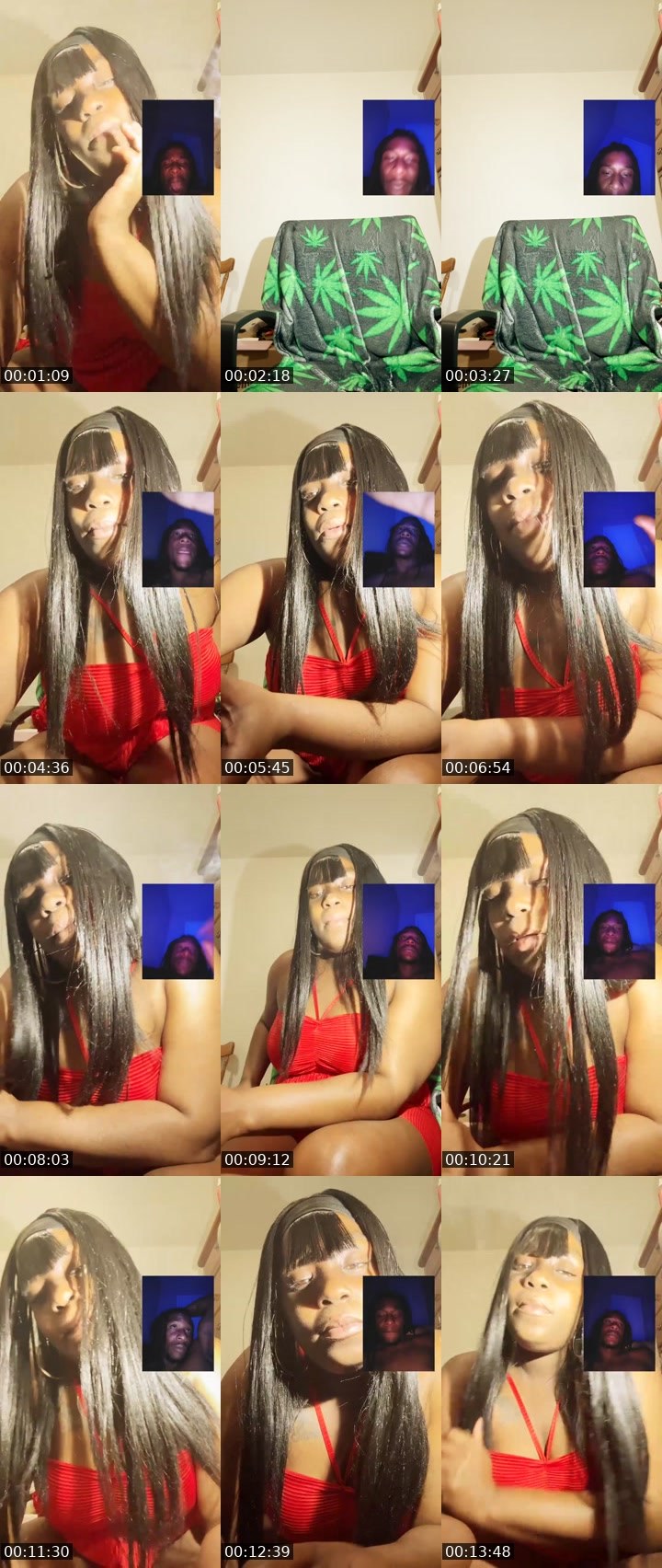 Contact-sheet preview of beauty…🐊🥛 eh eh's Liveme recording