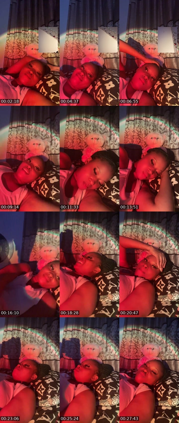 Contact-sheet preview of ᴀɴɪᴇ🌸's Liveme recording