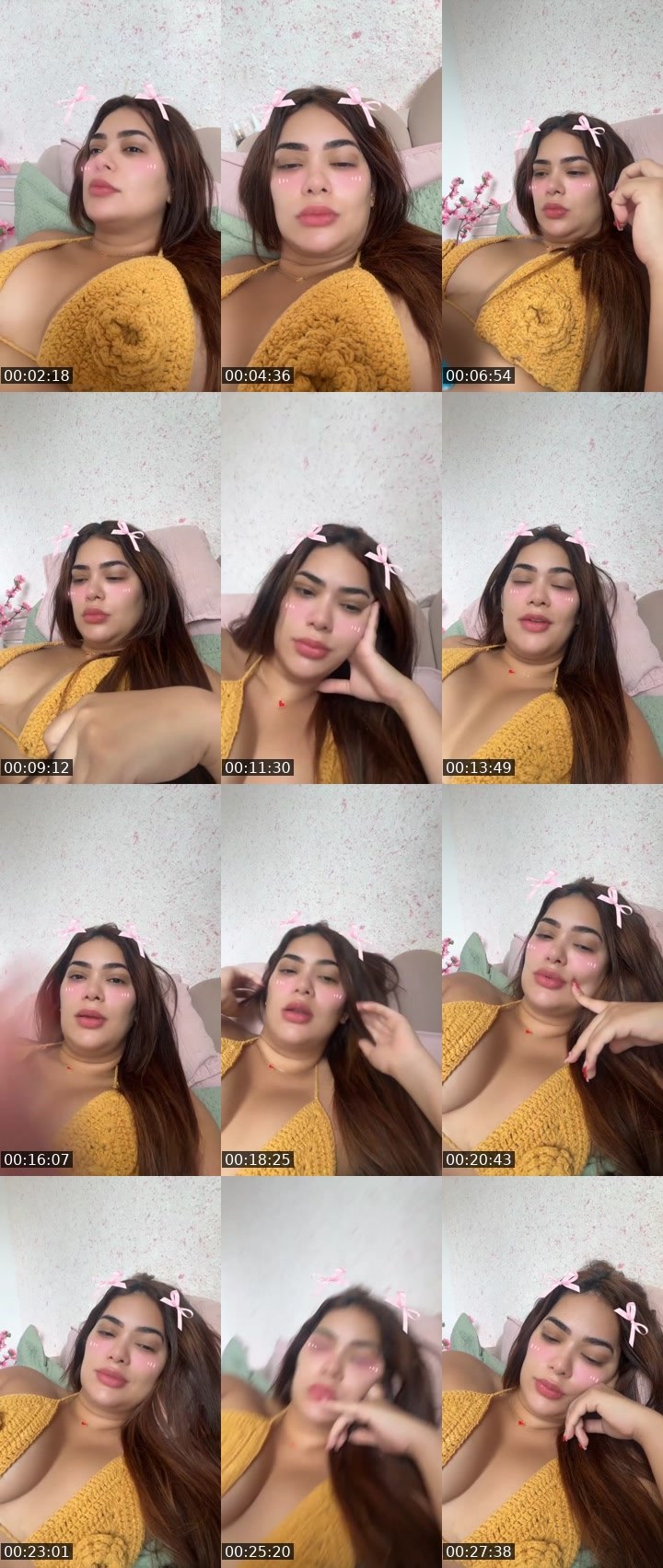 Contact-sheet preview of 🍭Mel🍭 20K's Liveme recording