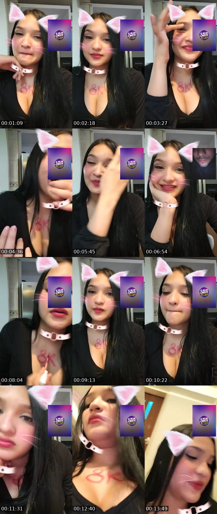 Contact-sheet preview of 🌸 ⃟Ambår ᥫ᭡.'s Liveme recording