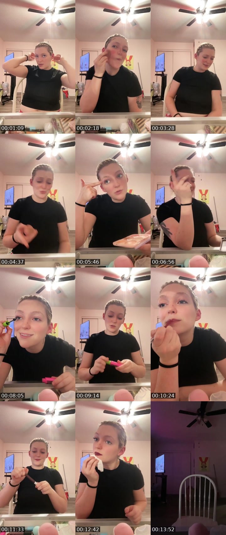 Contact-sheet preview of miralux's Liveme recording