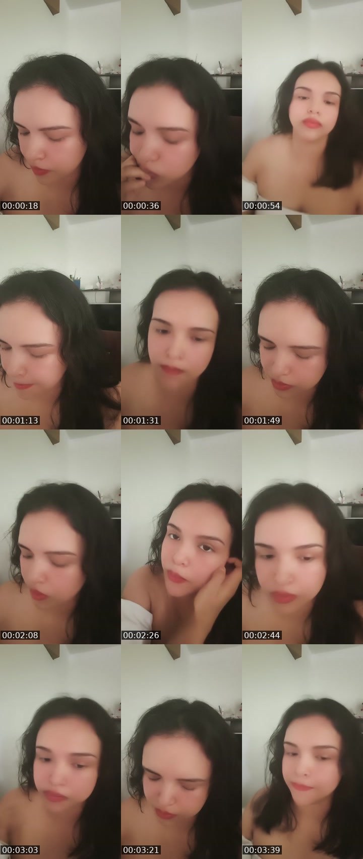 Contact-sheet preview of 🪩Andrea🧸's Liveme recording