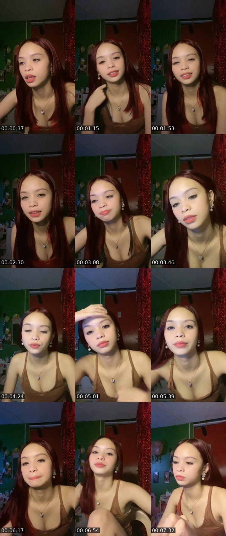 Contact-sheet preview of ♛ ₚₕ Nella ✨'s Liveme recording