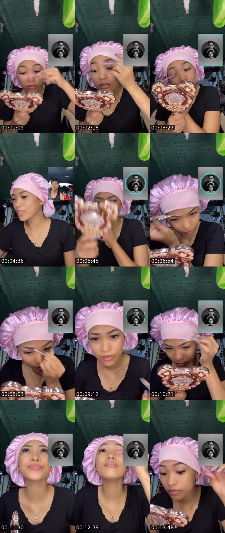 Contact-sheet preview of 👨‍🍳ᴹⱽᴾchloe 𐙚's Liveme recording