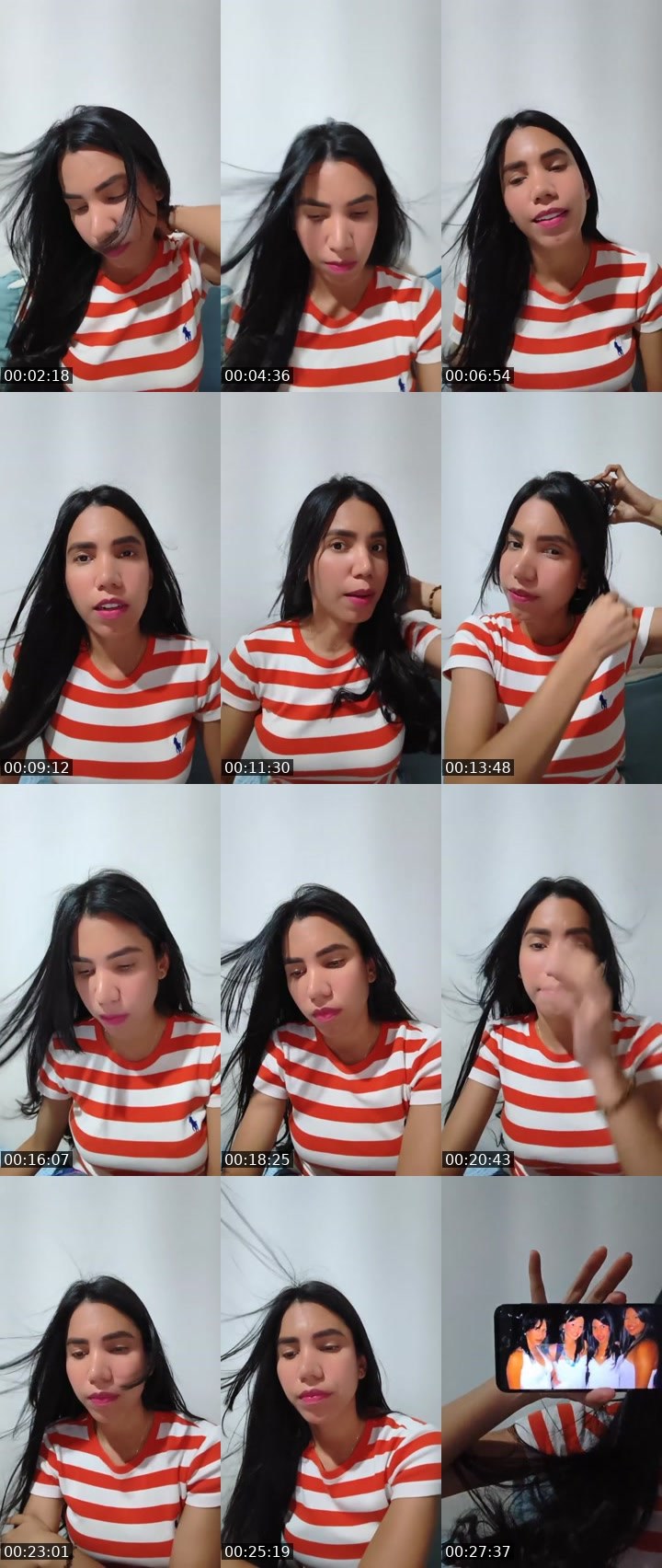 Contact-sheet preview of 👸AlySan🍫's Liveme recording