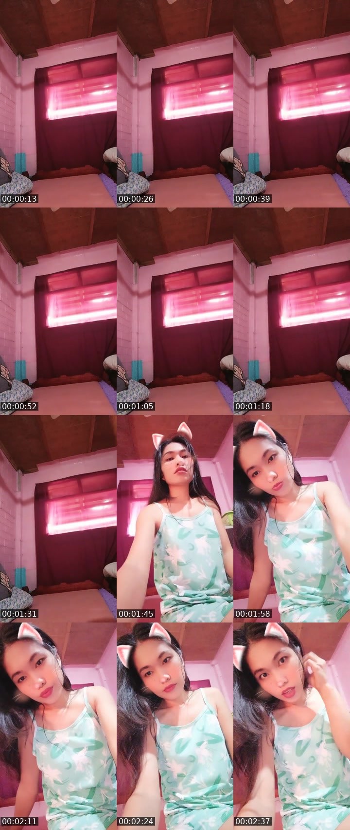 Contact-sheet preview of 👼🏻ᴬᴬMiah😽's Liveme recording