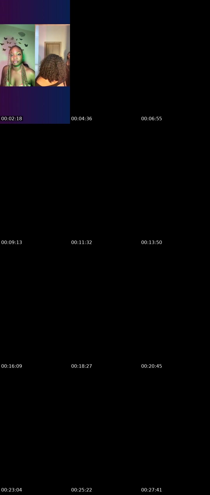 Contact-sheet preview of 13k 🎭NovaBliss⭐️'s Liveme recording