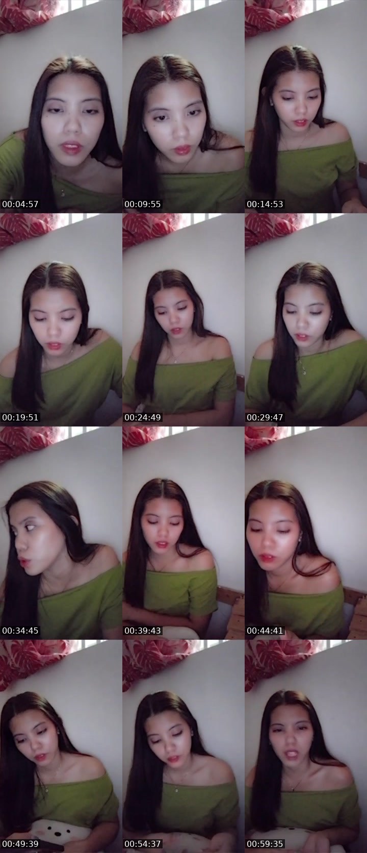 Contact-sheet preview of ☝️❤️SaySay's Liveme recording