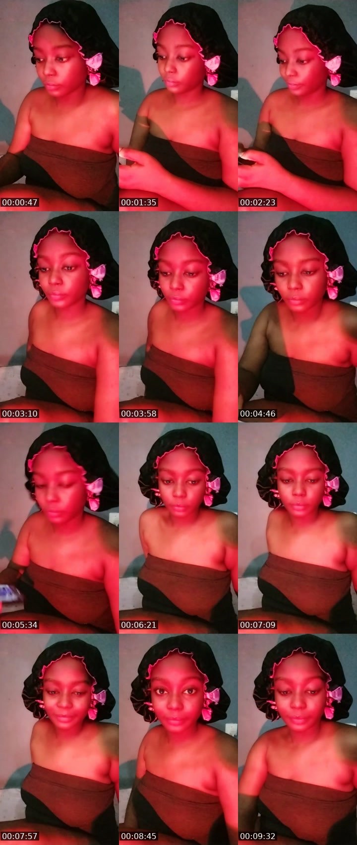 Contact-sheet preview of 🔅 Mirael 👑's Liveme recording