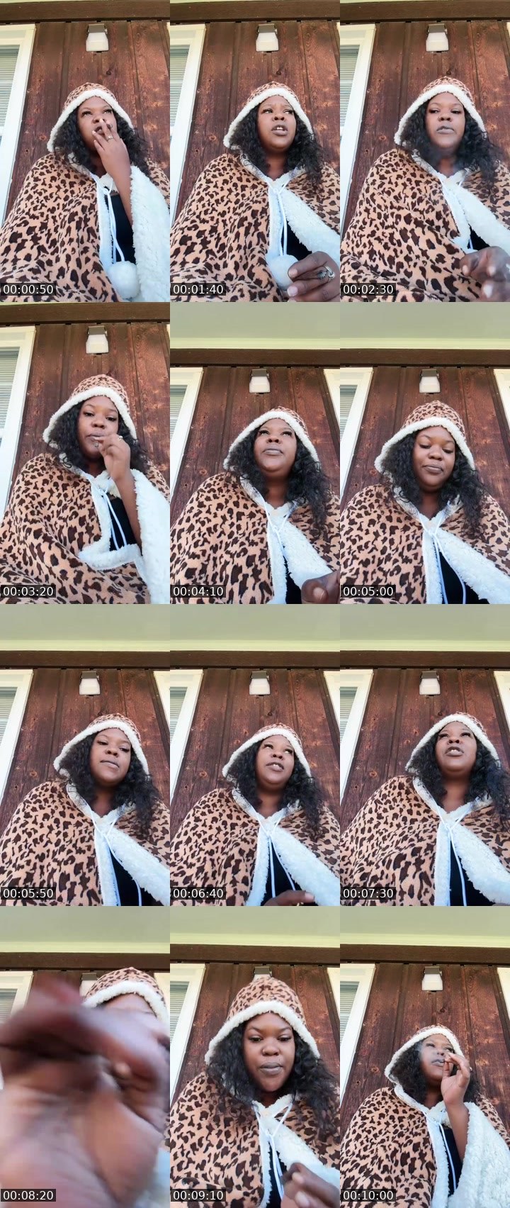 Contact-sheet preview of SheaButtaDuh's Liveme recording