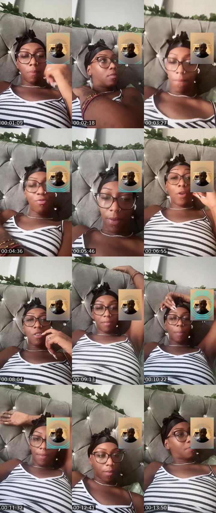 Contact-sheet preview of 1️⃣ypree ❤️🇯🇲's Liveme recording
