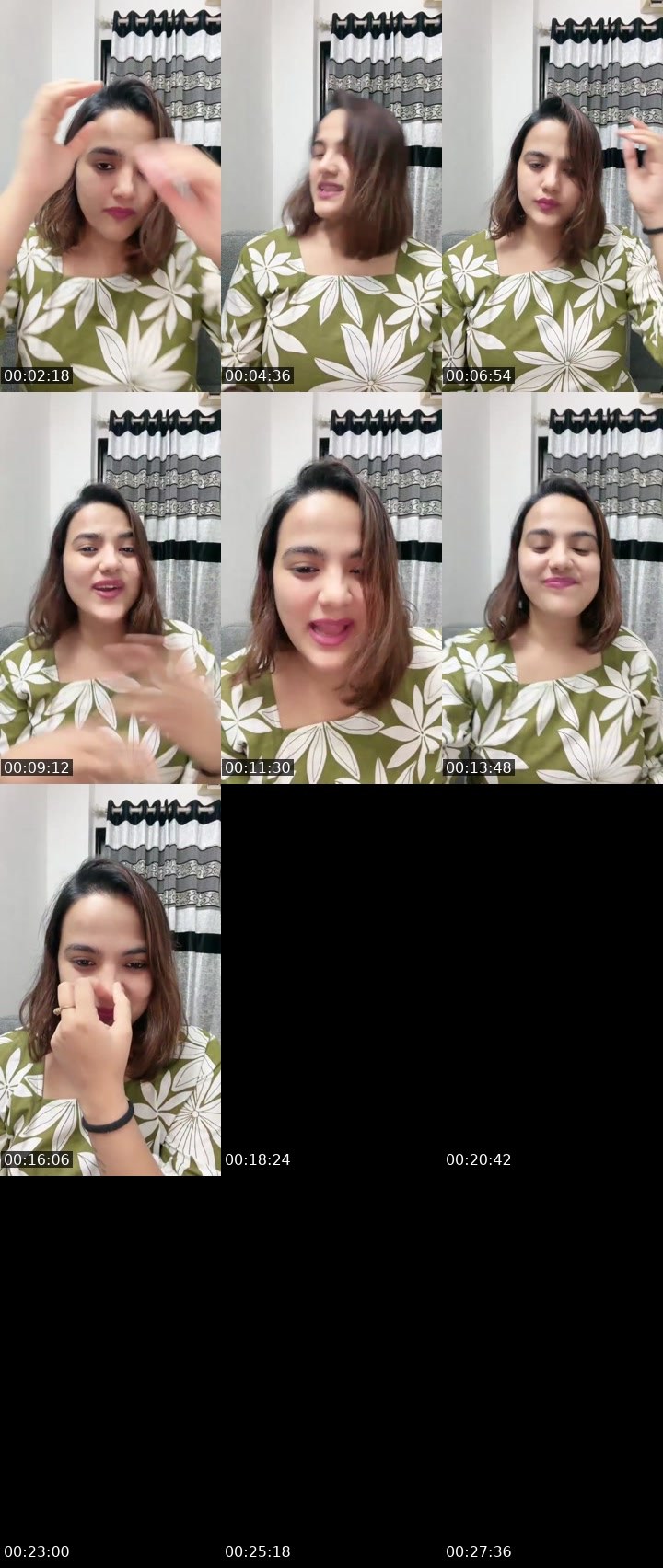 Contact-sheet preview of Precious💎's Liveme recording