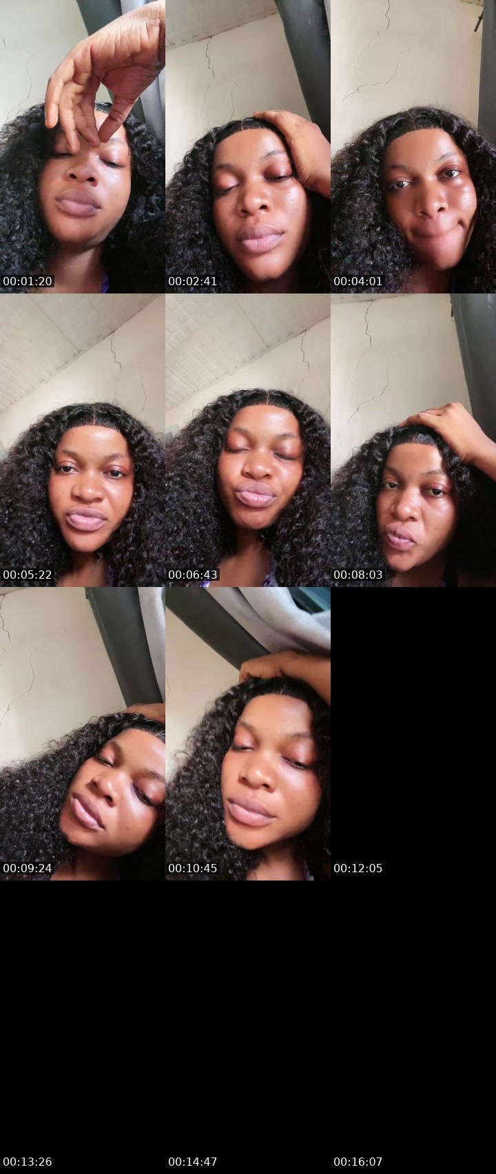 Contact-sheet preview of Big👅ManFood's Liveme recording