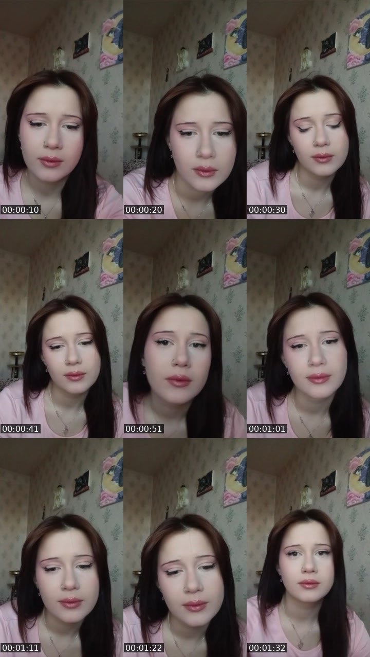Contact-sheet preview of Ангел🎀's Liveme recording