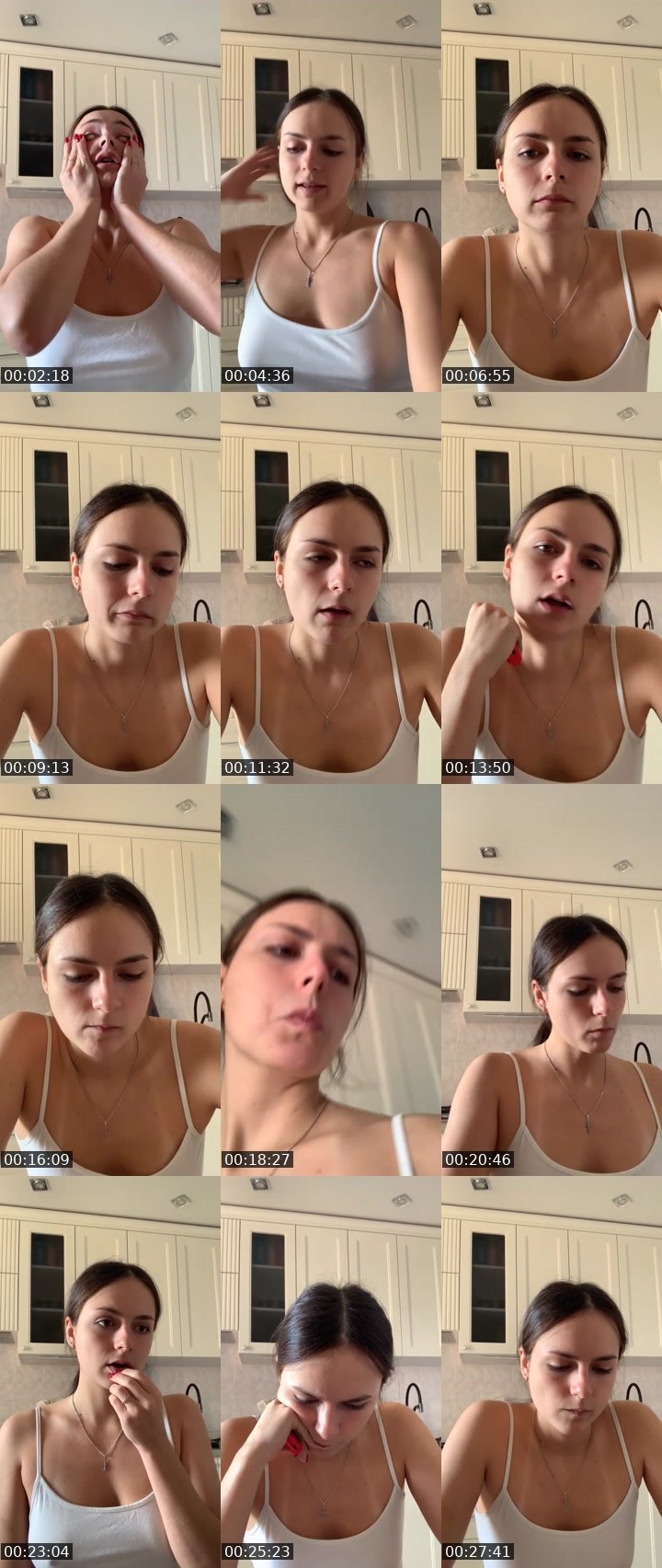 Contact-sheet preview of 👑lizochka🎀's Liveme recording