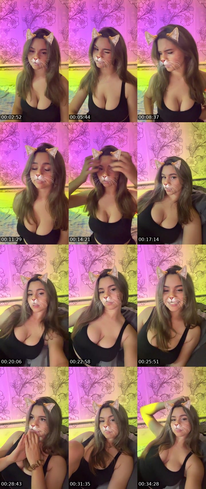 Contact-sheet preview of 🔮𝐘𝐨𝐮𝐫𝐥𝐞𝐫𝐫🤍's Liveme recording