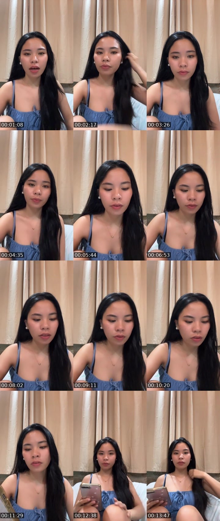 Contact-sheet preview of ᴵᴬ💎Michiikooo🫐's Liveme recording