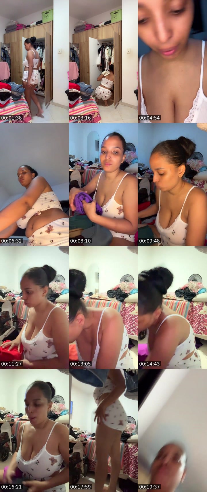Contact-sheet preview of 🌈🃏DEVORA😏🍒's Liveme recording