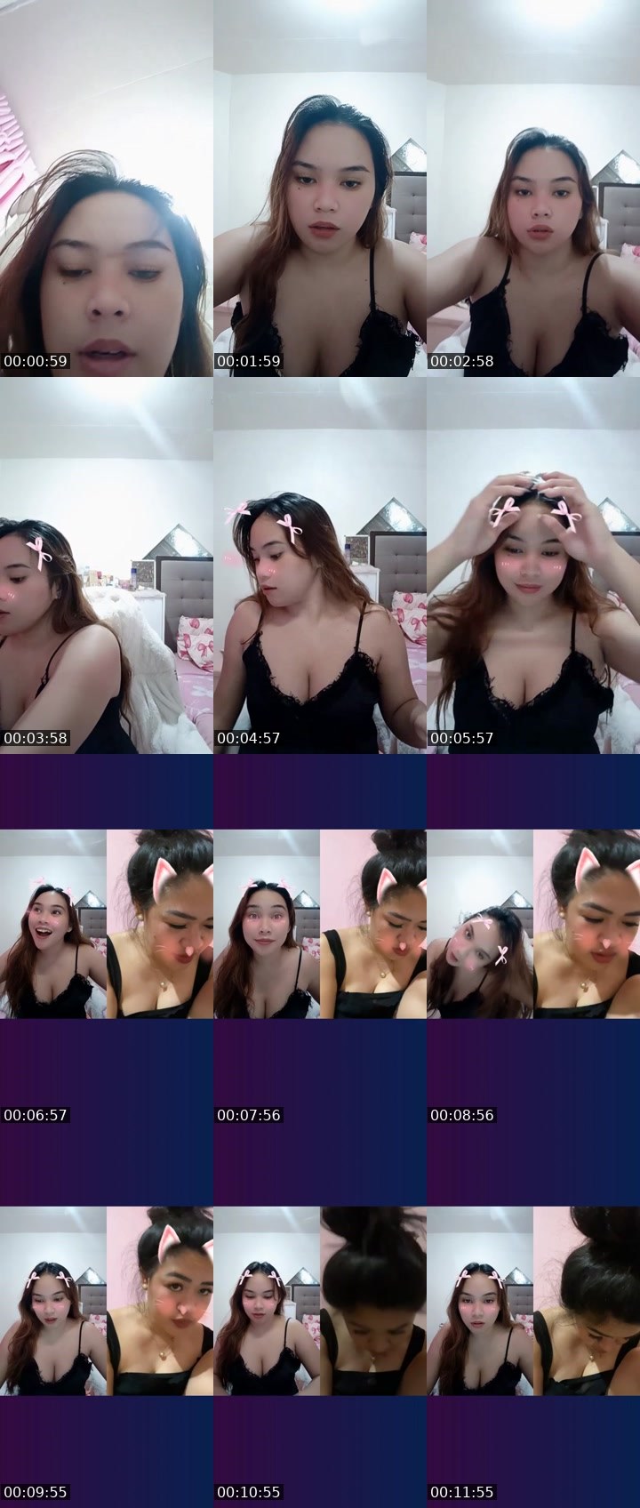 Contact-sheet preview of £💸Anneliesse👏's Liveme recording