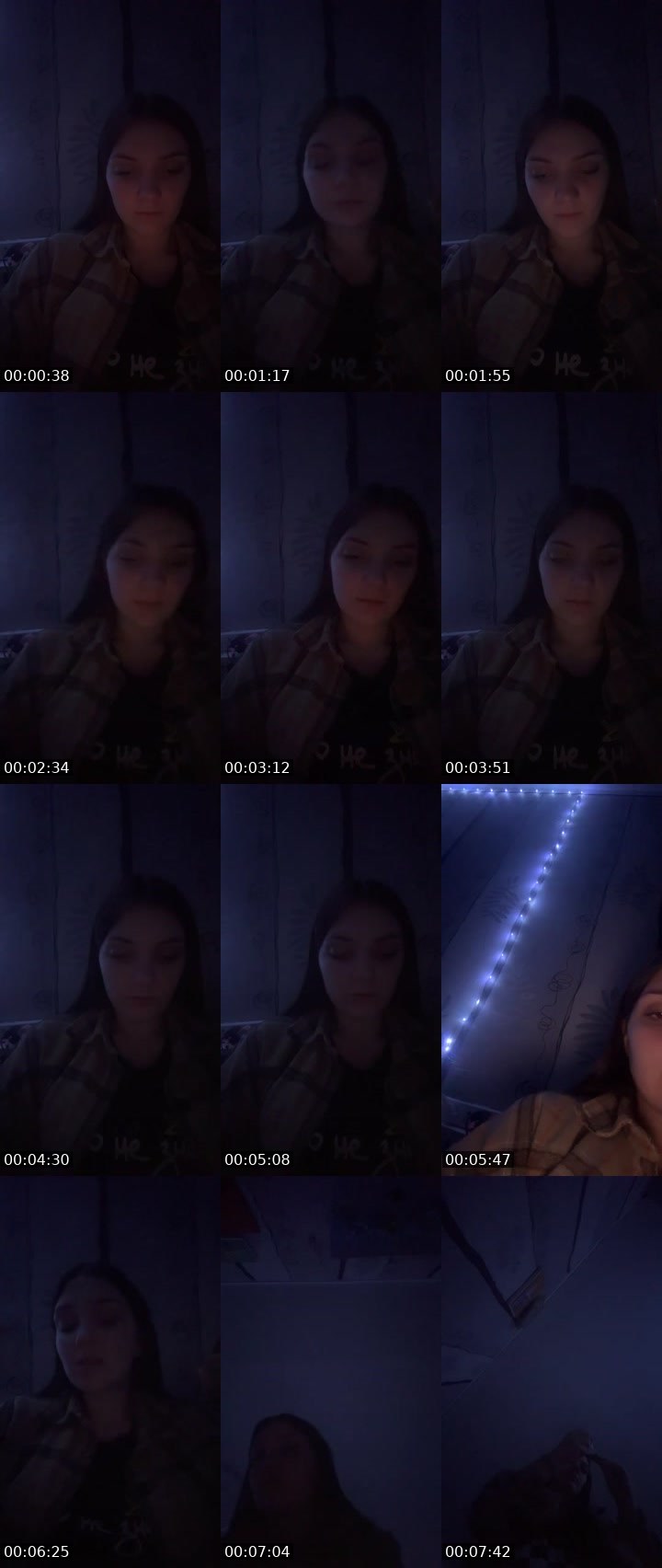 Contact-sheet preview of Dorina🎀's Liveme recording