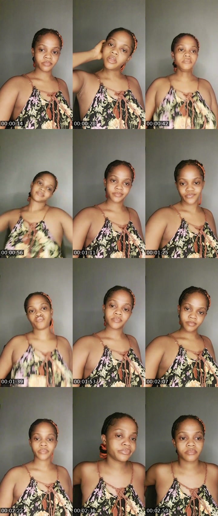 Contact-sheet preview of dreamyfawn👄's Liveme recording