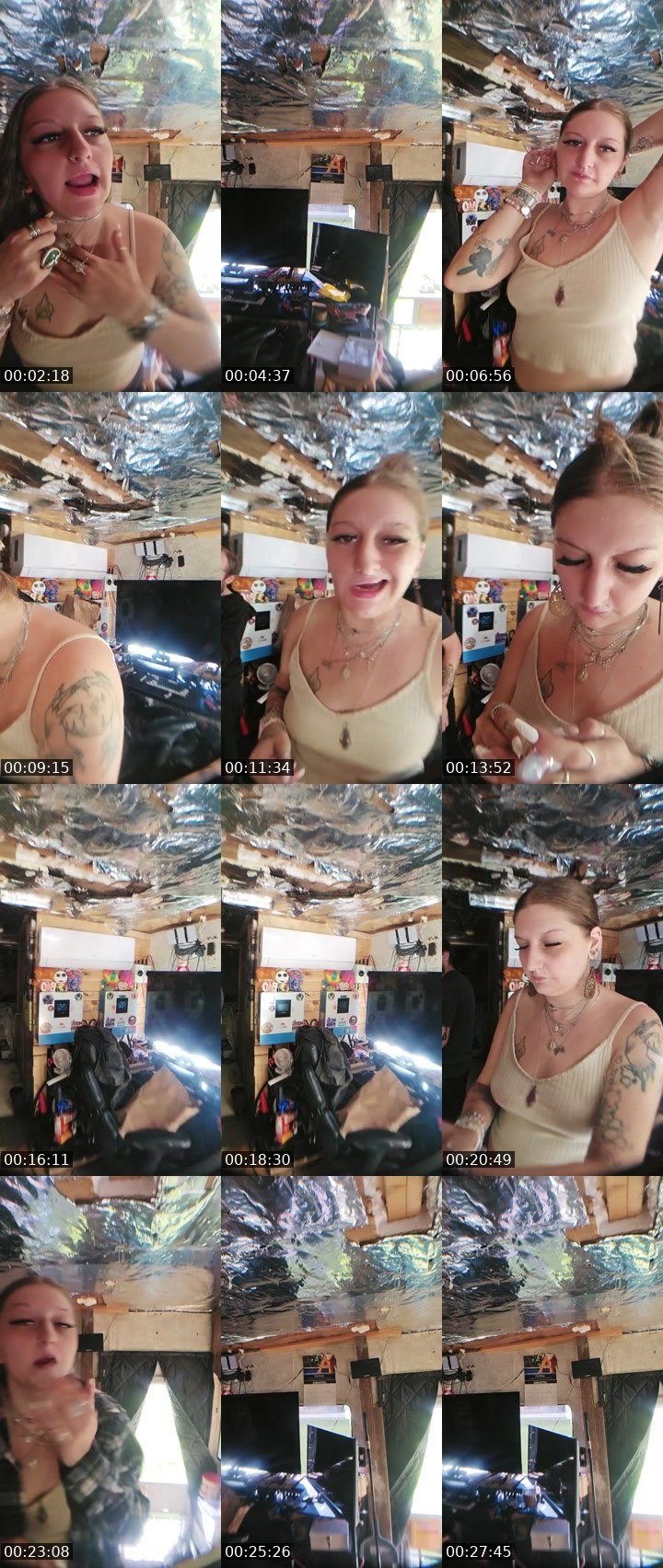 Contact-sheet preview of Marzz Barzz's Liveme recording