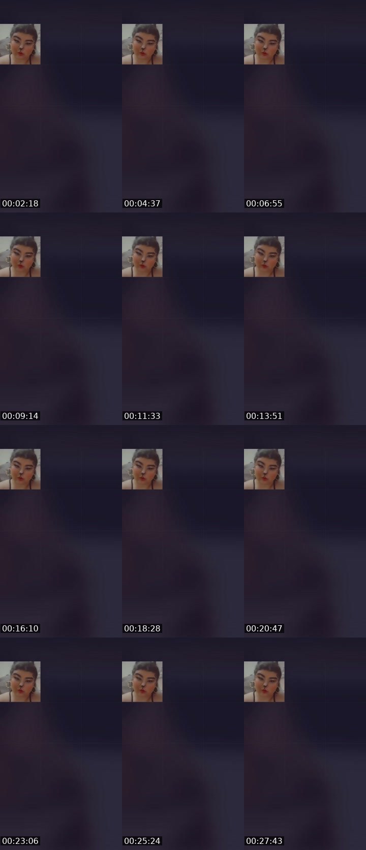 Contact-sheet preview of Mamasita 🥰®'s Liveme recording