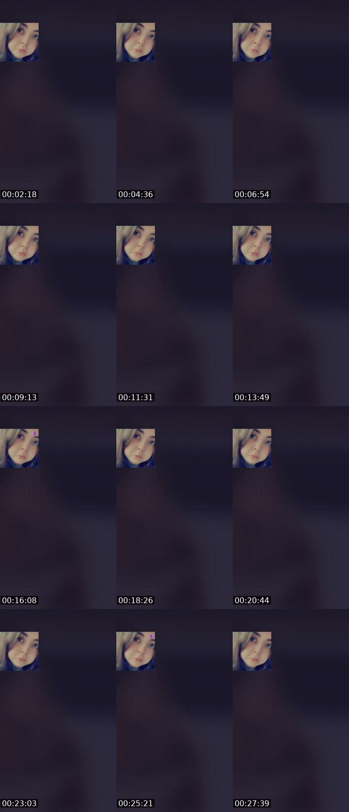 Contact-sheet preview of Courtney😏's Liveme recording