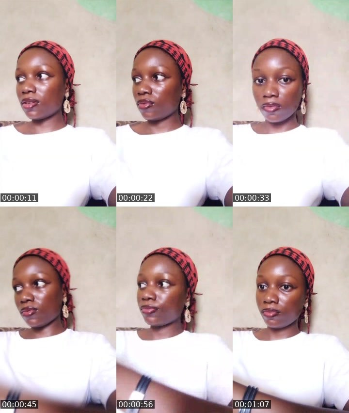 Contact-sheet preview of Lizzy Baee🐻🖤✨'s Liveme recording