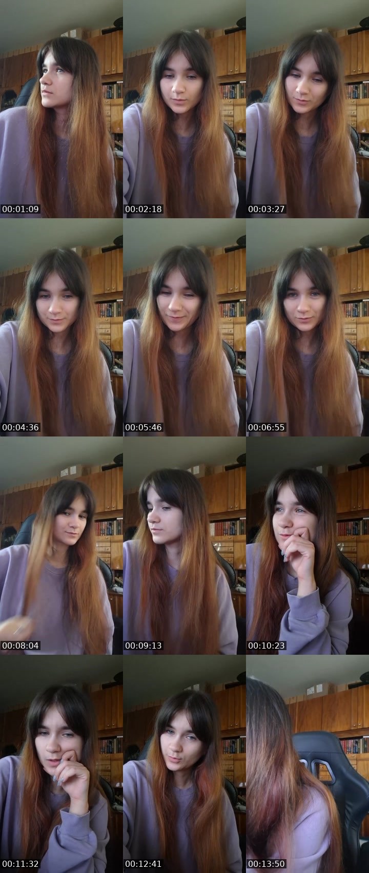 Contact-sheet preview of Skovkanin🐇's Liveme recording