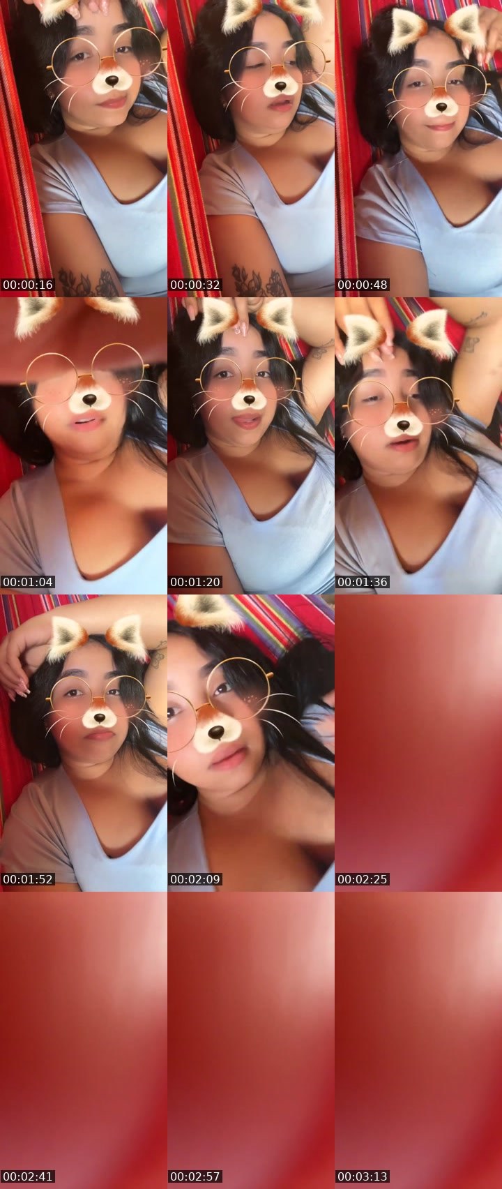 Contact-sheet preview of 👑⃤SAM👸🏻's Liveme recording