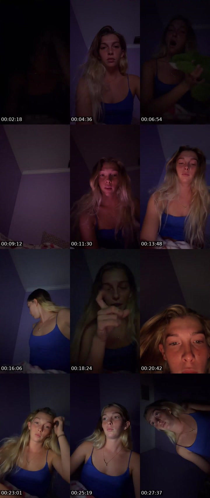 Contact-sheet preview of Skye._'s Liveme recording