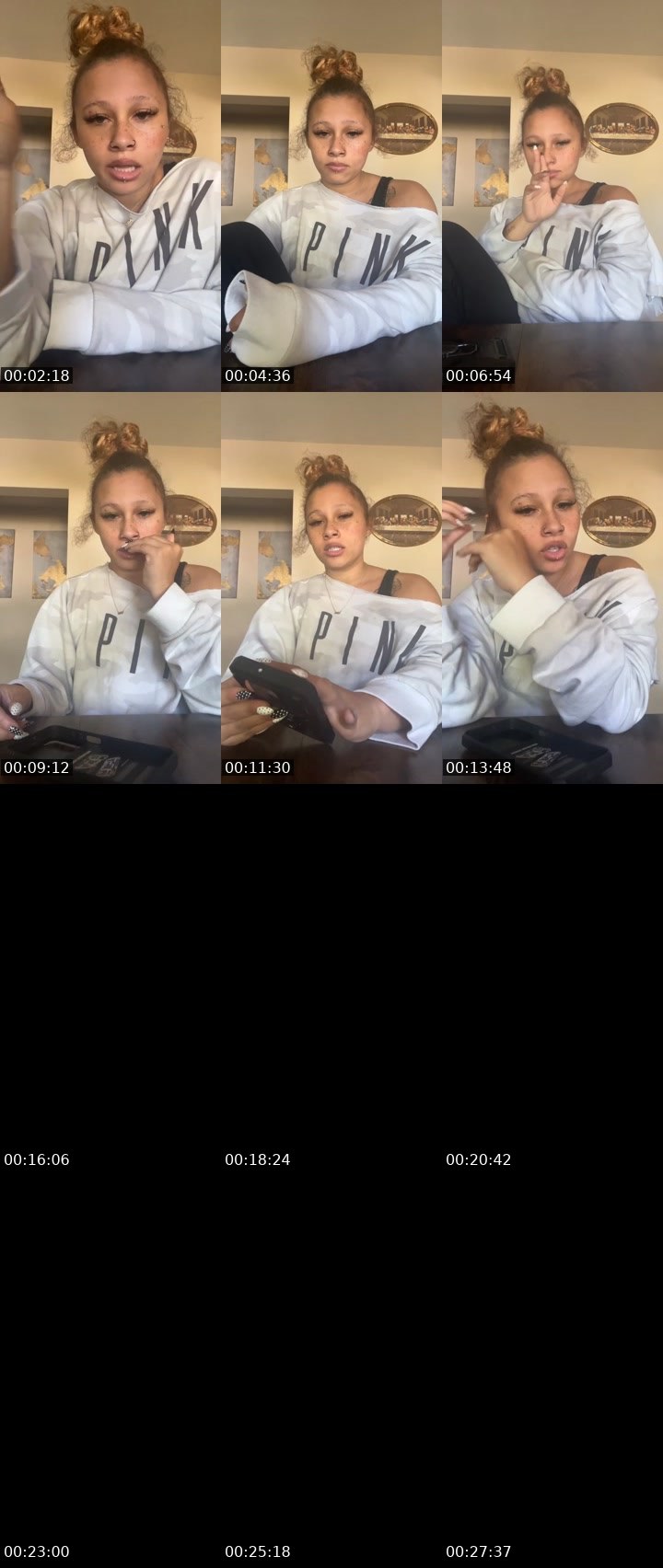 Contact-sheet preview of Tay😝😘's Liveme recording