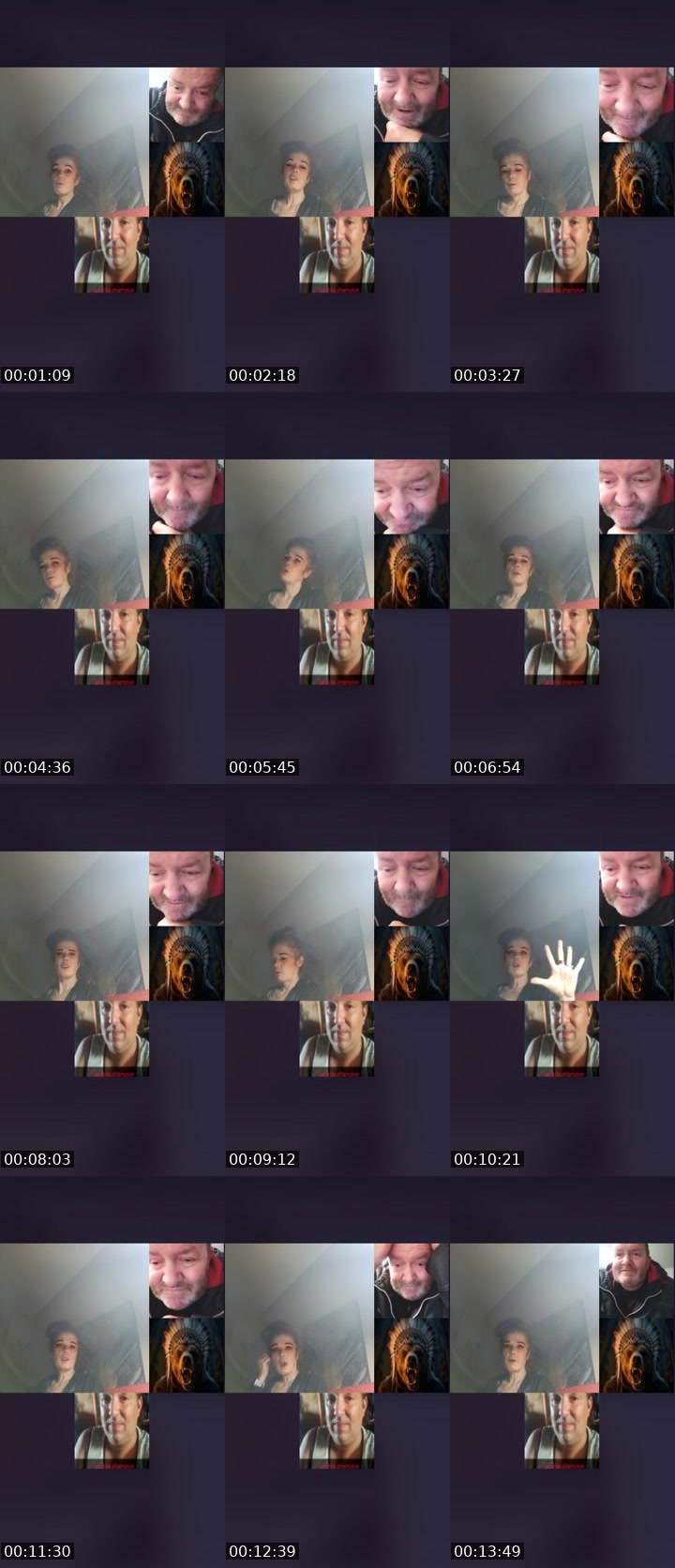 Contact-sheet preview of 🚩§gtLəªhDºugh's Liveme recording