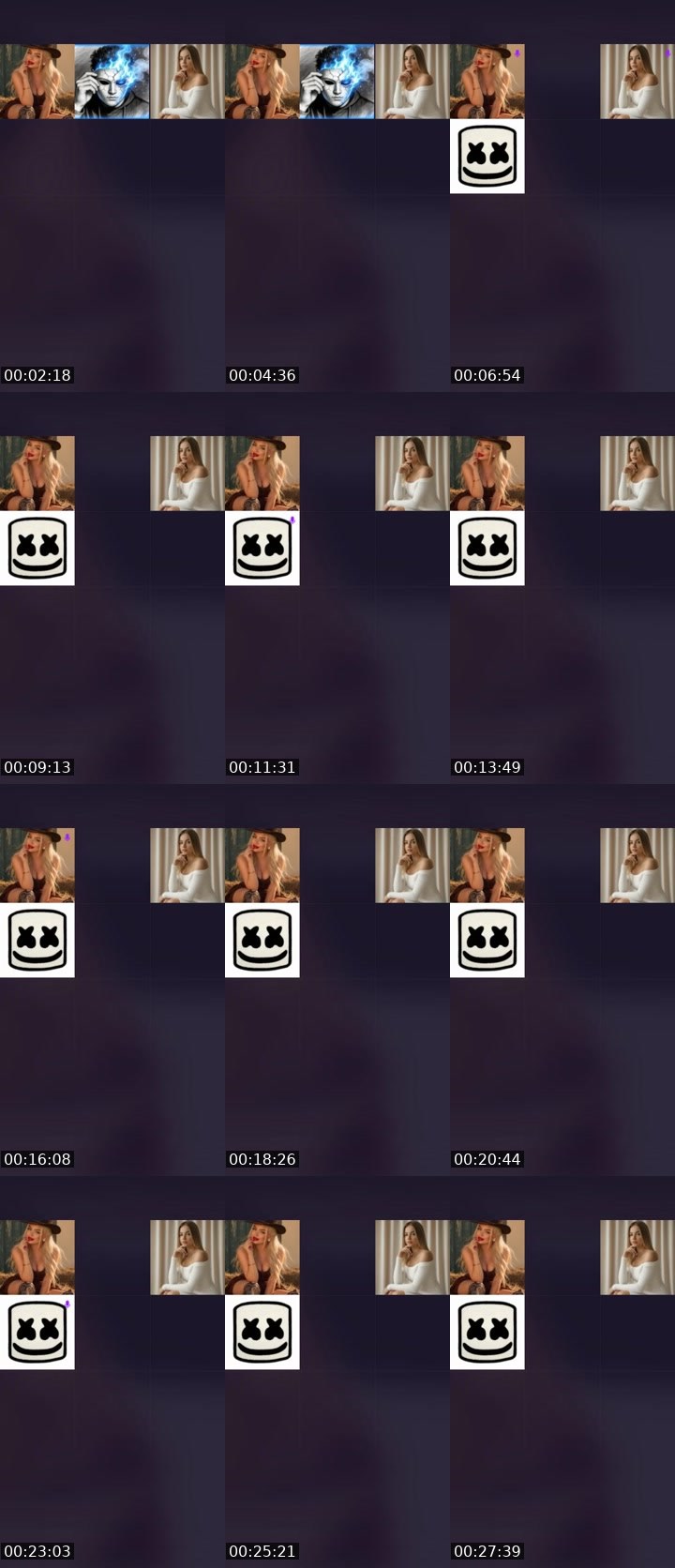 Contact-sheet preview of 𓆩👑⃤ NØ𝟭 ⃤👑𓆪's Liveme recording