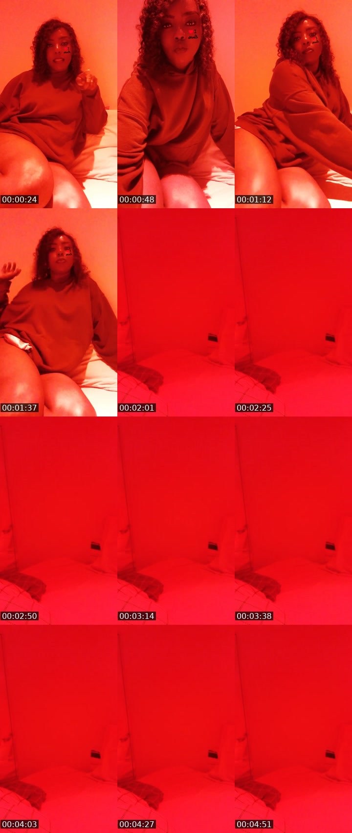 Contact-sheet preview of nova900's Liveme recording