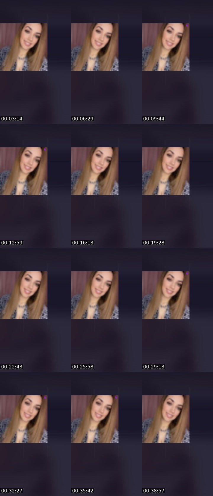 Contact-sheet preview of Line Ribeiro 😎's Liveme recording