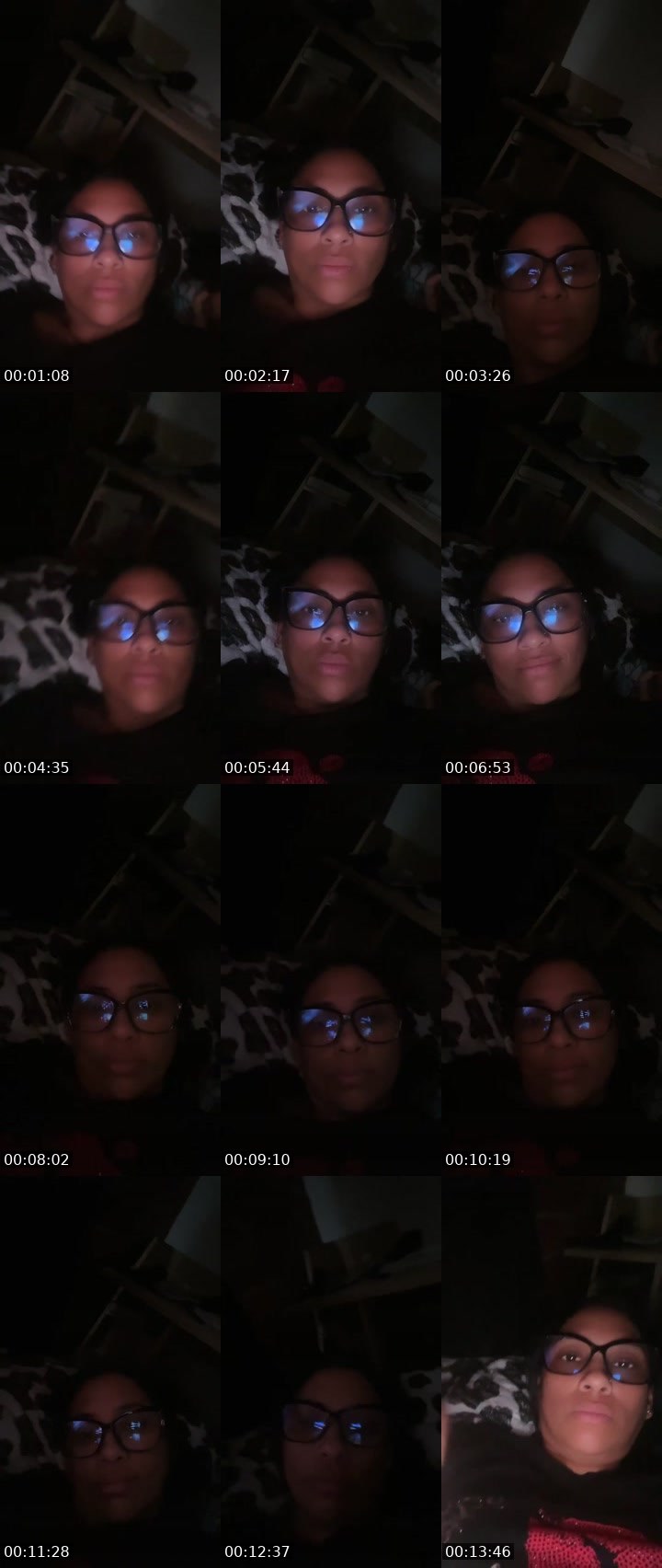 Contact-sheet preview of 🌈Carol🎱's Liveme recording