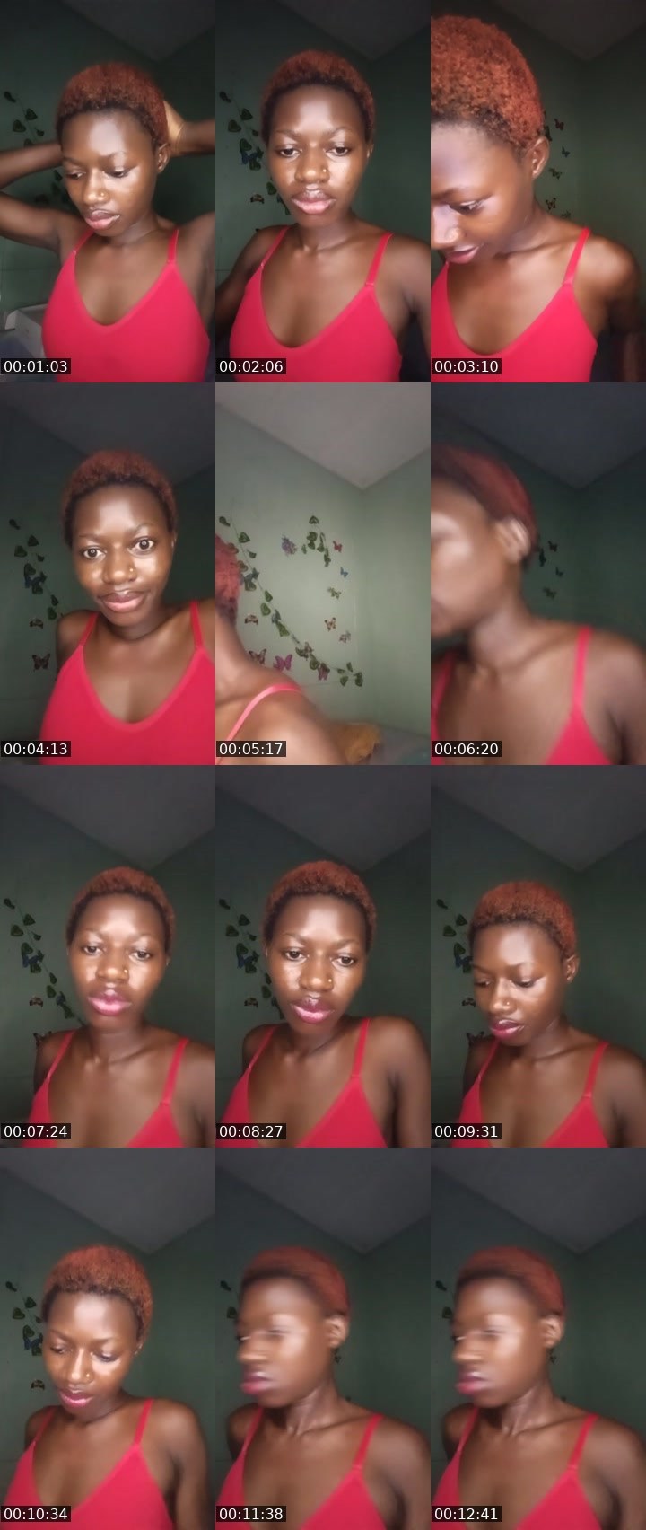 Contact-sheet preview of bhagyamelish🎯's Liveme recording