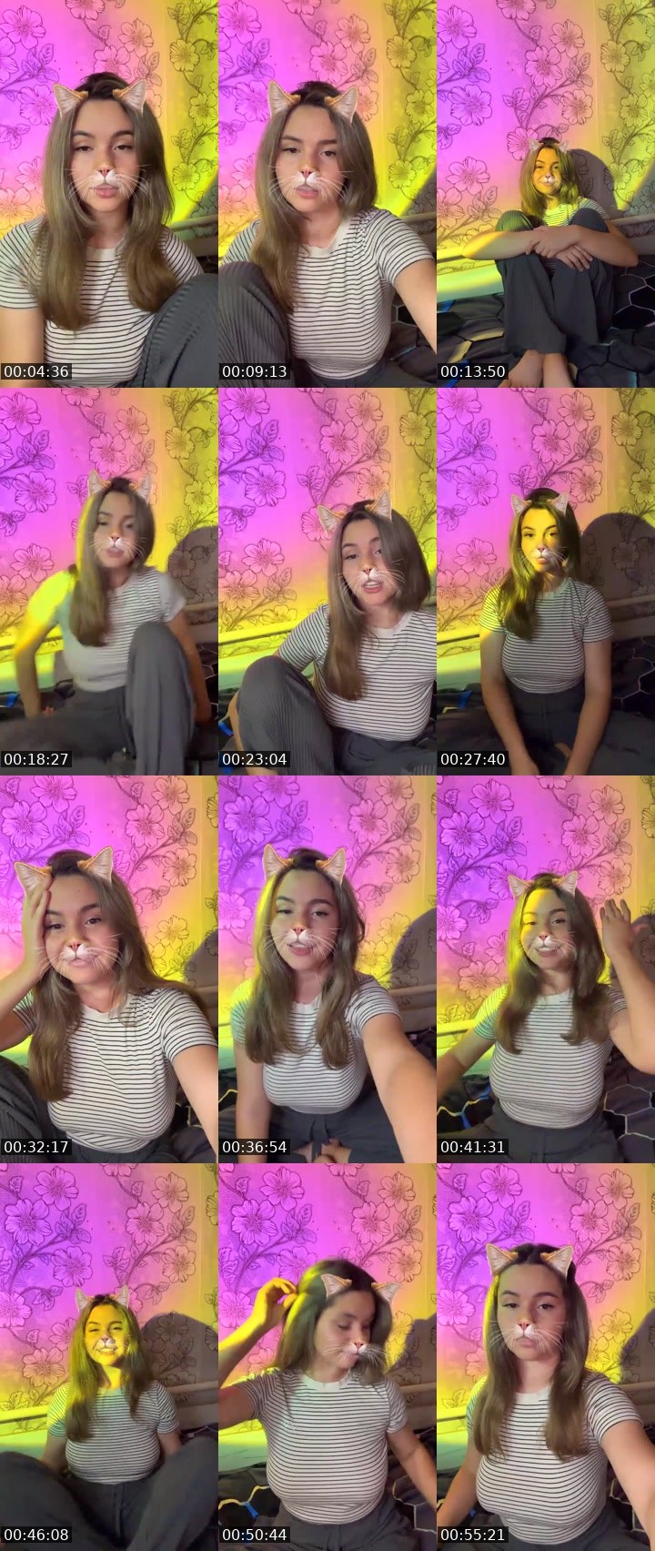 Contact-sheet preview of 🔮𝐘𝐨𝐮𝐫𝐥𝐞𝐫𝐫🤍's Liveme recording