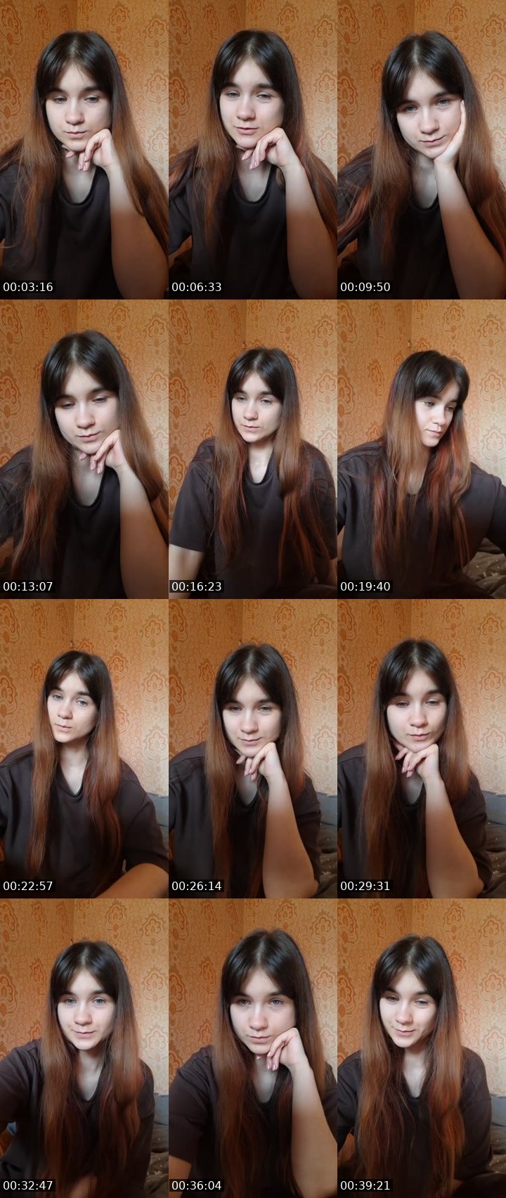 Contact-sheet preview of Skovkanin🐇's Liveme recording