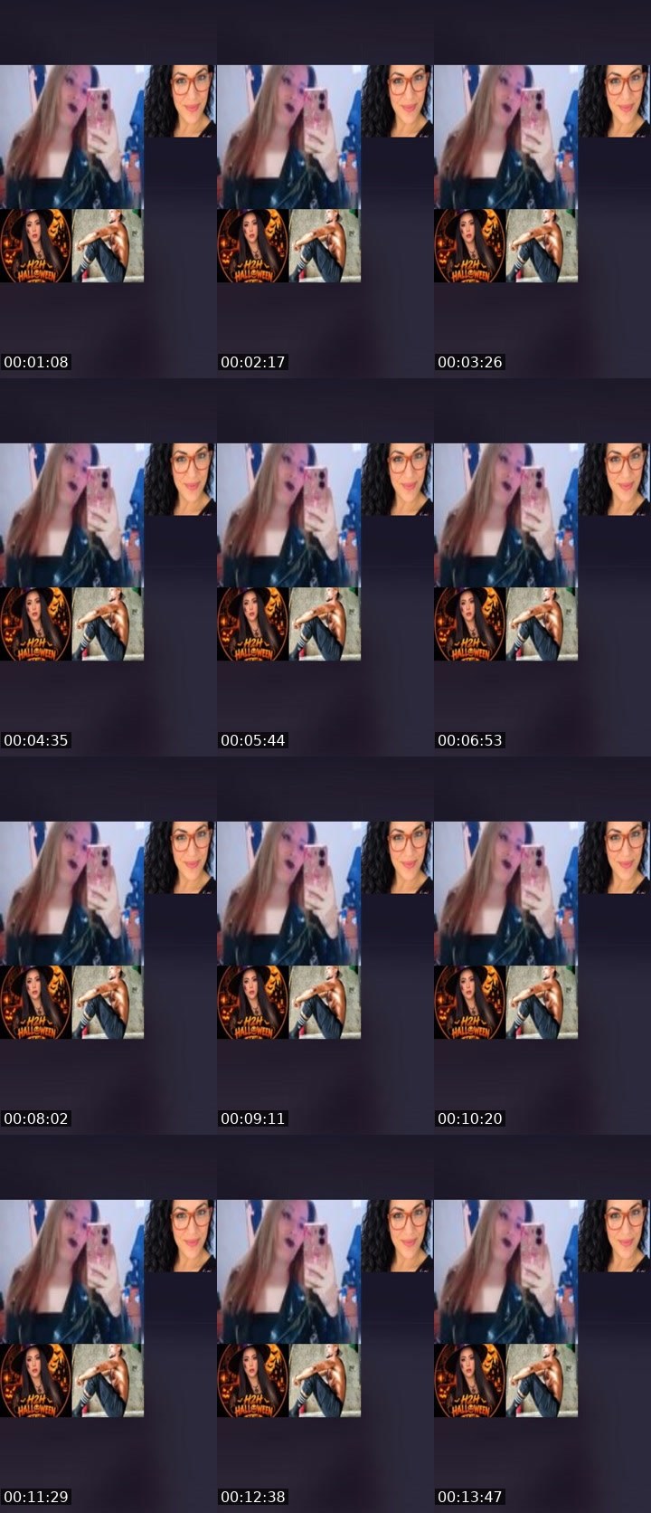 Contact-sheet preview of 🔆🔥🌪️MiLLO's Liveme recording