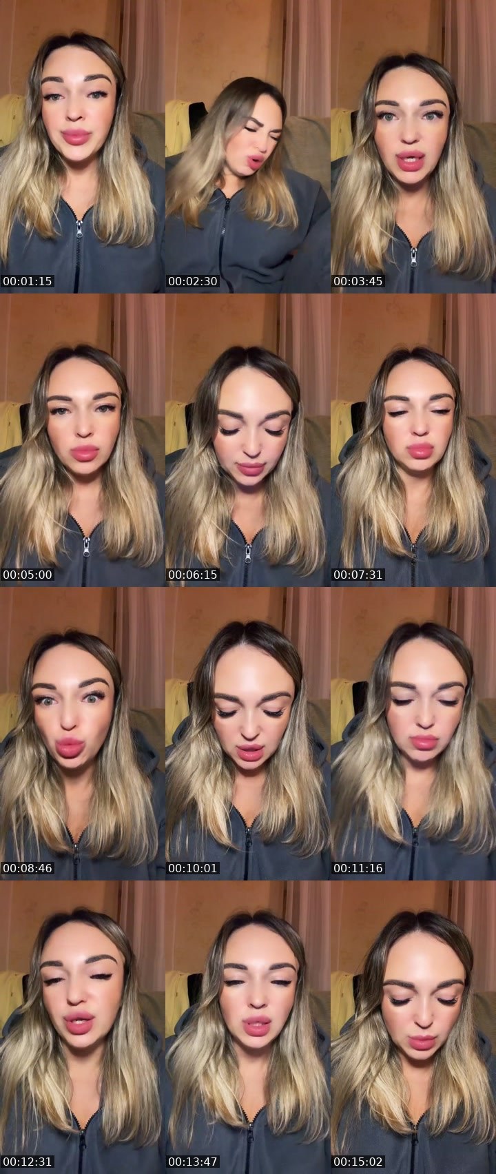 Contact-sheet preview of 𝙑𝙞𝙠usik🦫☘️'s Liveme recording