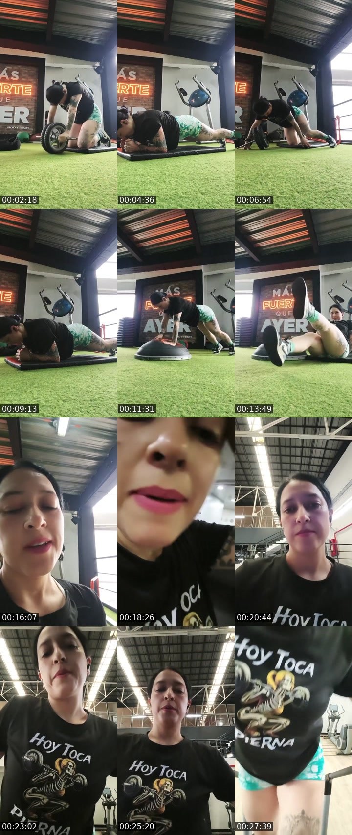 Contact-sheet preview of caropins's Liveme recording